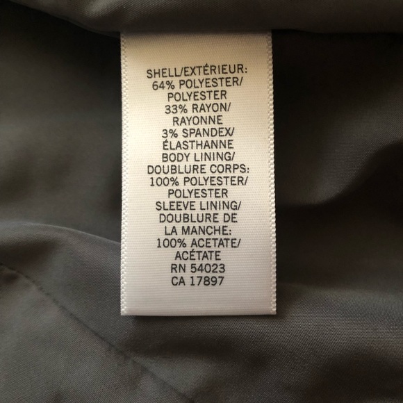 BANANA REPUBLIC Grey Blazer - Picture 9 of 10